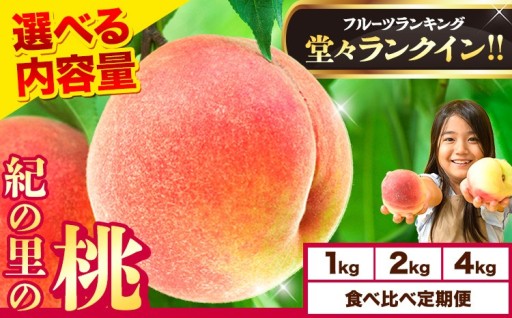 もぎたての美味しさを、そのまま食卓へ！もぎたてジューシーな「紀の里の桃」