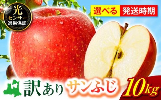 🌞🍎【訳あり】 りんご 約10kg サンふじ🍎🌞