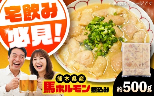 ご飯が進む！純国産馬ホルモンの絶品味噌煮込み 