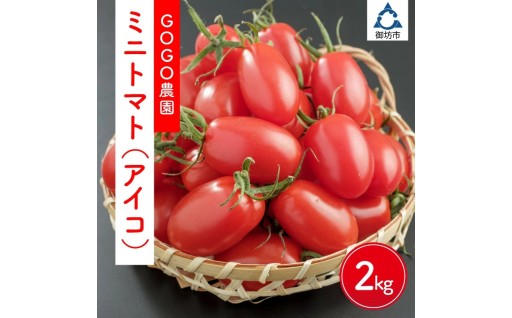 ミニトマト（アイコ）2kg≪先行予約2026年12月より順次発送予定≫