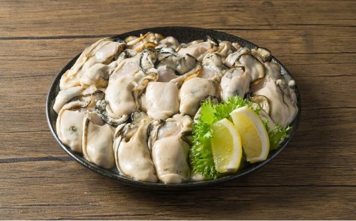 松島牡蠣屋 冷凍 生食用 牡蠣 むき身 1kg