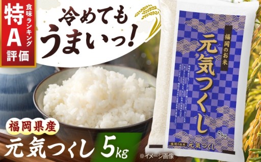 【新着✨】特A受賞！冷めてもうまい 元気つくし 5kg