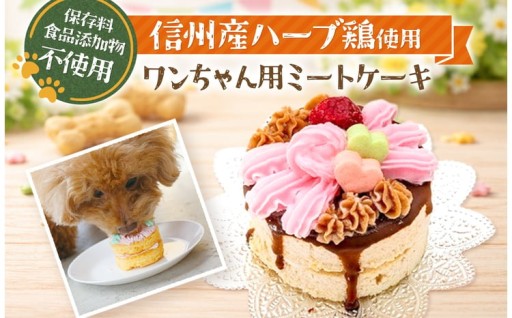 デコレーション ミート ケーキ ( 犬用 )