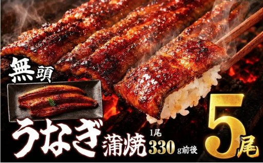 【土用の丑の日までに配達】 うなぎ 訳あり 5尾 約1.65kg