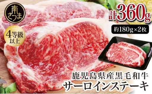  【生産者応援】特別寄付額の黒毛和牛サーロイン