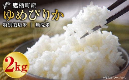 【令和7年産】ゆめぴりか（無洗米）2kg