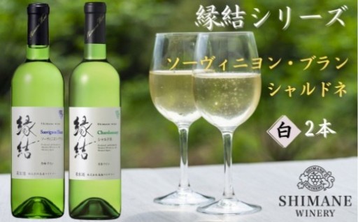 縁結シリーズ白ワイン2本セット【島根ワイナリー】