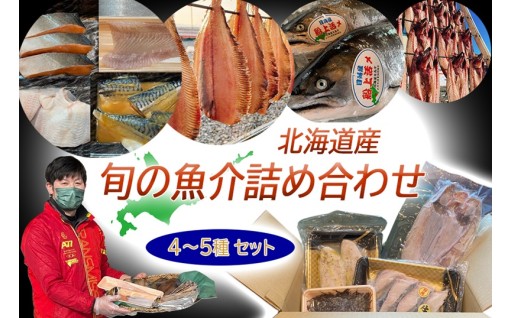 旬の魚介5種以上 豪華 旬の魚お楽しみセット