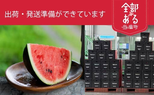 【受付終了間近！】🍉当麻町ブランド「でんすけすいか」、お申し込みはお早めに。