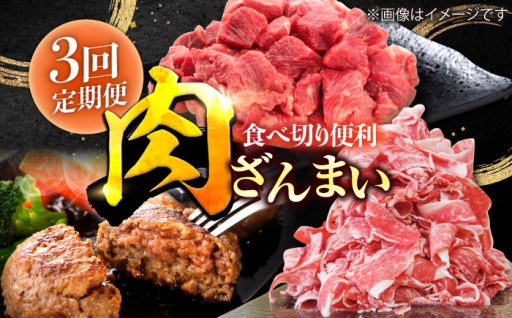 【小分けパックで便利！】肉ざんまい定期便