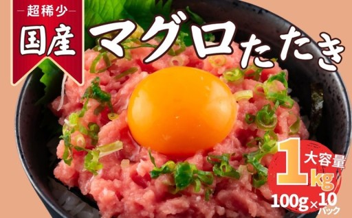 まぐろたたき ネギトロ(100g×10P)