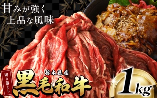 訳あり 限定 定期便 国産 牛肉 切り落とし 不揃い 国産牛 黒毛和牛 和牛 肉 赤身 小分け  1kg 