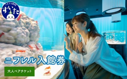 🐟【大人2枚】生きているミュージアムNIFREL入館券🐟