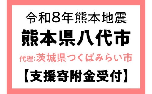 ＜支援プロジェクト＞熊本県八代市を応援しよう！
