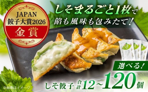 JAPAN餃子大賞2026金賞受賞！しそ餃子