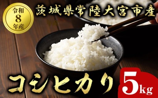 常陸大宮産 コシヒカリ 5kg