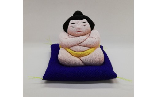 力士 ペーパーウエイト 江戸木目込人形