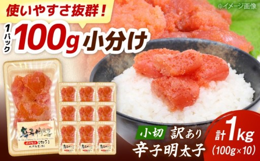 【使いやすさ抜群】明太子 小分け 100g×10パック✨