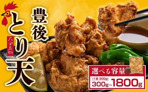 ＼新返礼品のご案内／【選べる容量】大分名物 豊後とり天セット