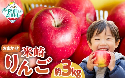 数量限定！100年続く米崎りんごを先行予約