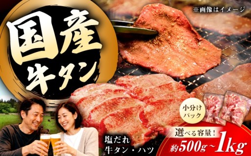 【焼くだけ簡単】九州産和牛の塩だれ牛タン