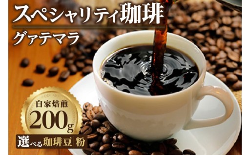【豆・粉セレクト】☕スペシャリティ珈琲☕「グァテマラ」