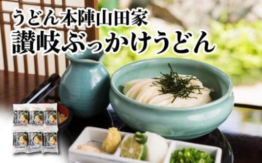 うどん本陣山田家 冷凍讃岐ぶっかけうどん6食