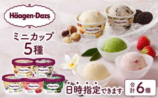 ハーゲンダッツ『定番ミニカップ5種セット(合計6個)』🍨💕