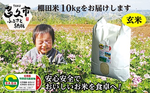 ＼新米受付開始／しょうちゃんの棚田米 夢しずく 玄米 10kg