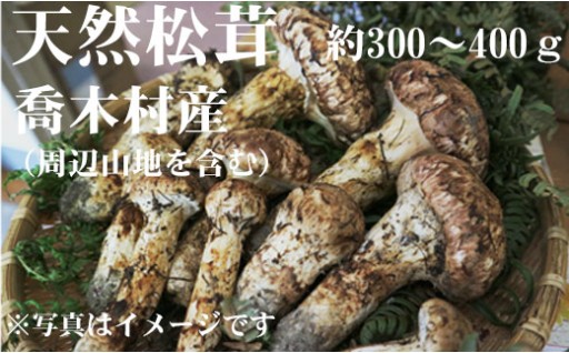 南信州秋の味覚である松茸の掲載をで開始しました！