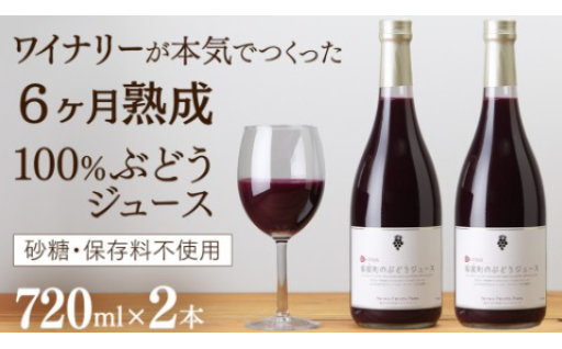 【リピーター多数】紫波町のぶどうジュース 2本