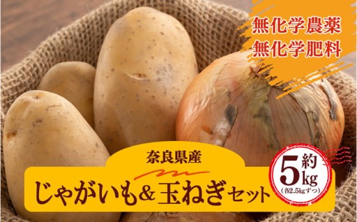 じゃがいも2.5kg＆玉ねぎ2.5kg 計5kg