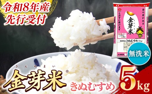 【新米】金芽米きぬむすめ 5kg【令和８年産】