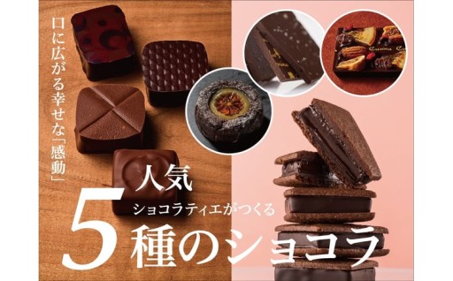 チョコレート ショコラ 詰め合わせ　5種