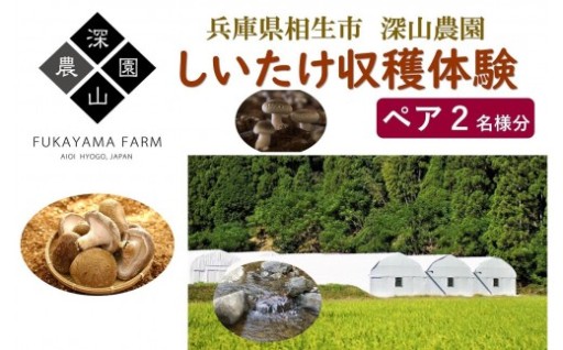 深山農園の「収穫体験ペアチケット」