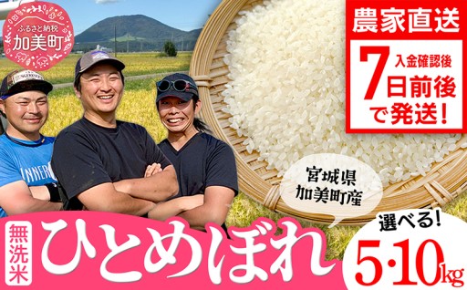 新米の準備ができました！7日前後で発送可能！農家直送のひとめぼれ
