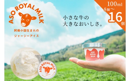 北里柴三郎のふるさとから贈るジャージーアイス