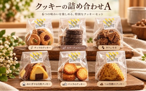 【10月新規返礼品】クッキーの詰め合わせ A｜busybiscuit