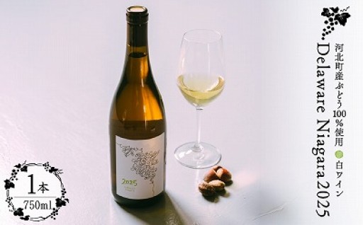 🥂ワイン デラウェア ニアガラ2025・750ml🍾