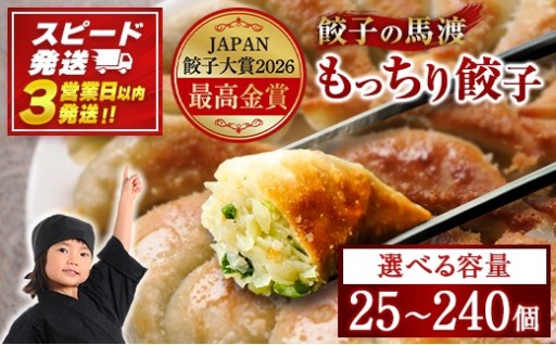 【3営業日以内発送!!】馬渡のもっちり餃子🥟