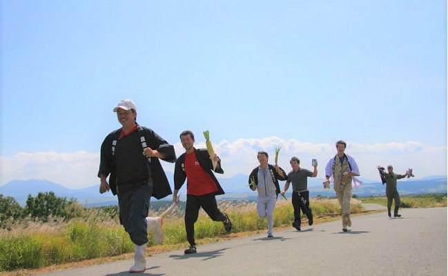 濃魂を注入し、掛け干しで育てたお米をどうぞ。