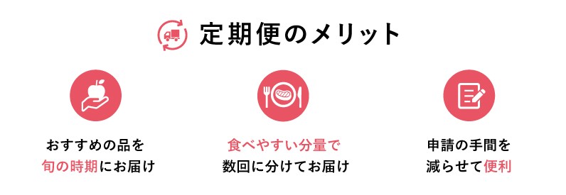 定期便のメリット
