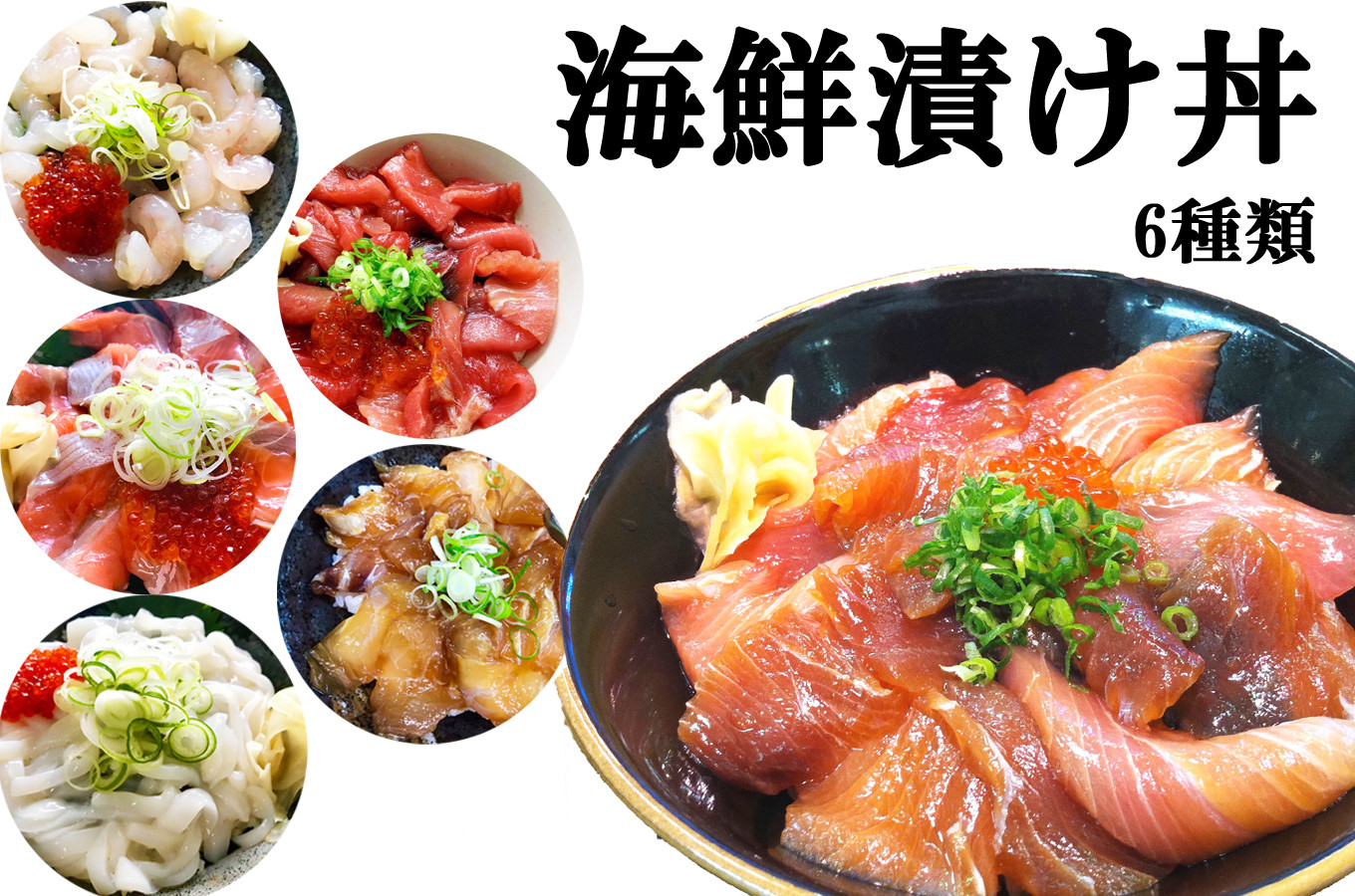 鳥取県日吉津村の 鳥取の海鮮 漬け丼の素６種類 アツアツご飯と一緒にどうぞ ふるさとチョイス ふるさと納税サイト