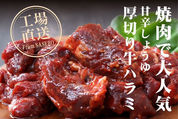 長崎県佐世保市の簡単調理で本格焼肉！牛・豚ハラミ！｜ふるさとチョイス - ふるさと納税サイト