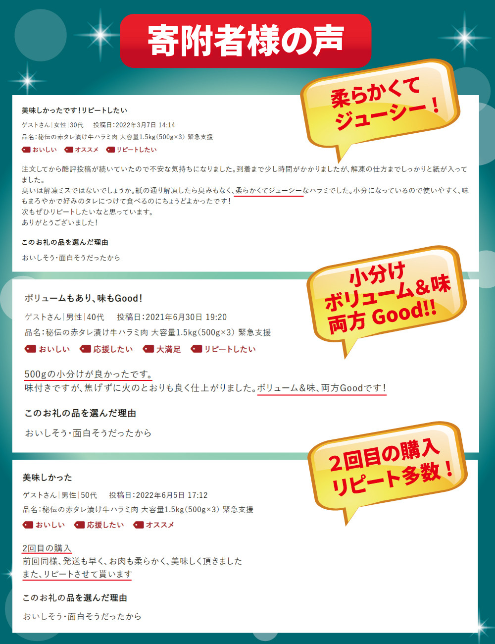 おかげさまで高評価続出！「秘伝の赤タレ漬け牛ハラミ肉」｜ふるさとチョイス - ふるさと納税サイト