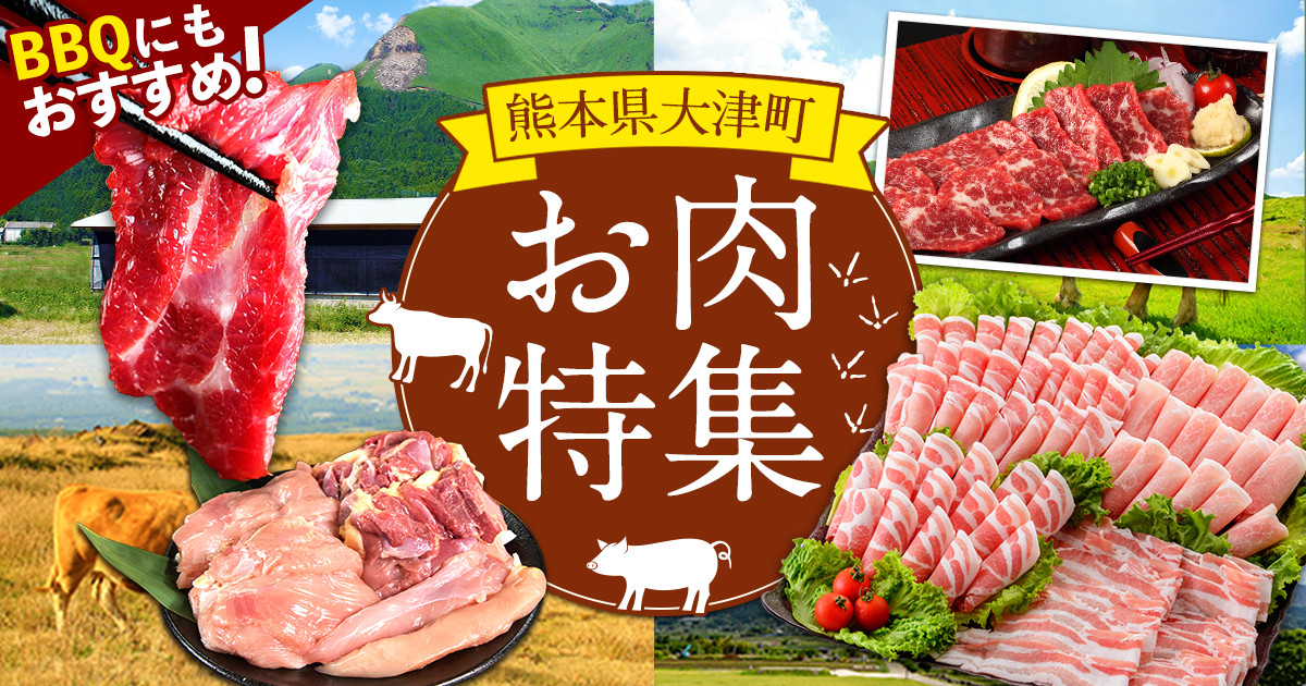 大津町 安心安全 熊本の雄大な自然が育んだ お肉特集 ふるさと納税 ふるさとチョイス