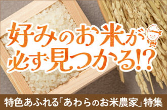 福井県あわら市 お米農家 特集