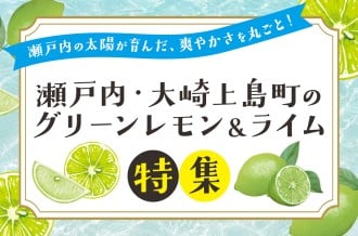 【瀬戸内・大崎上島町】グリーンレモン ・ライム特集ページ
