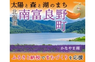 ふるさと納税で南富良野町を応援！南ふらの産赤肉メロン