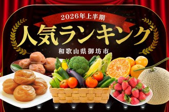 御坊市ふるさと納税2026上半期ランキング